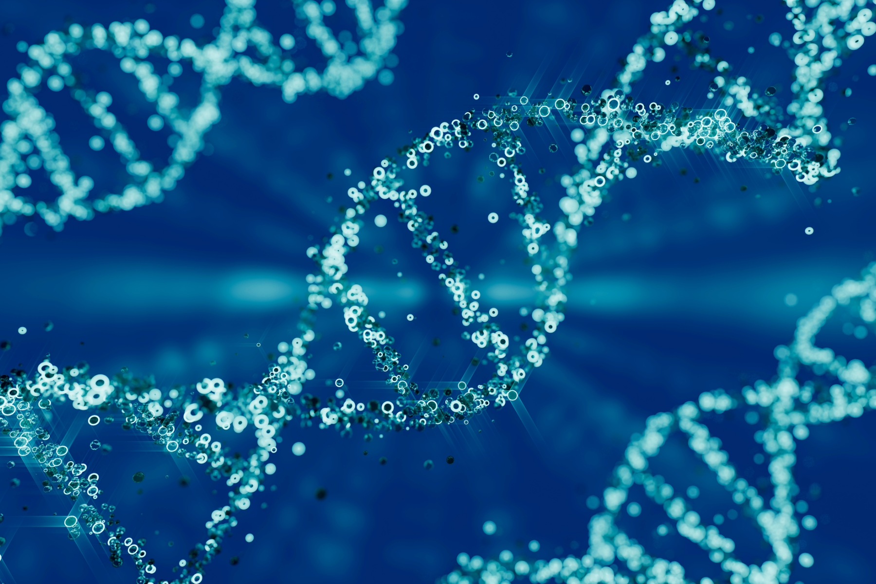 Double helix of DNA