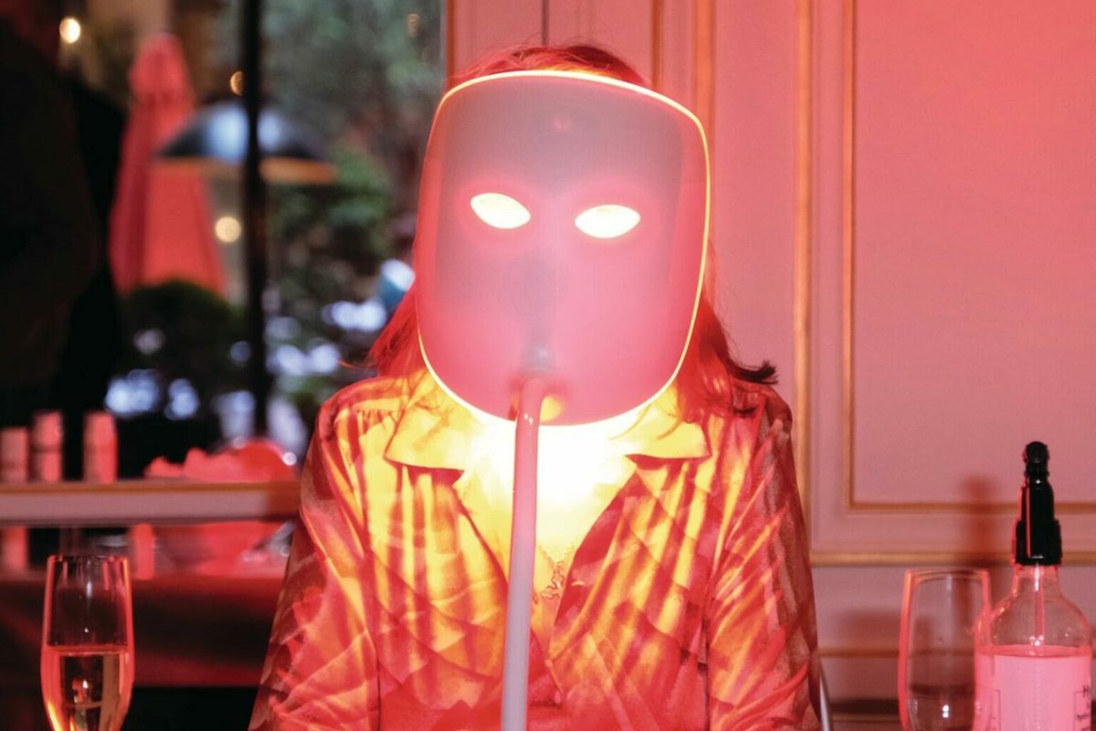 Red light masks will make you look younger... with two caveats...