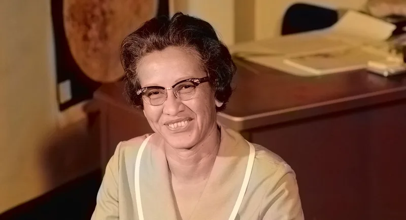 Portrait of NASA human computer and African-American mathematical pioneer Katherine Johnson (1918-2020) - Credit: Smith collection, Gado via Getty Images