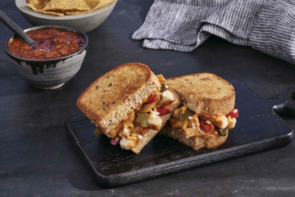 A sandwich from Nestlé’s new Vital Pursuit product range, designed to appeal to people on GLP-1 drugs