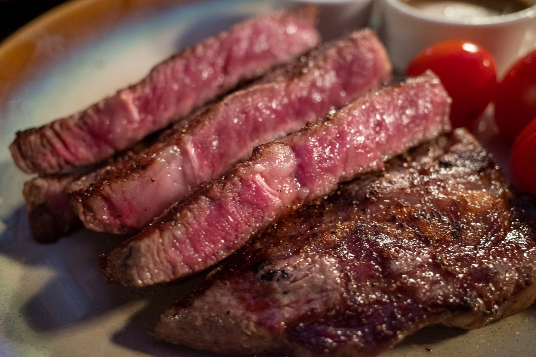 Pile of steaks
