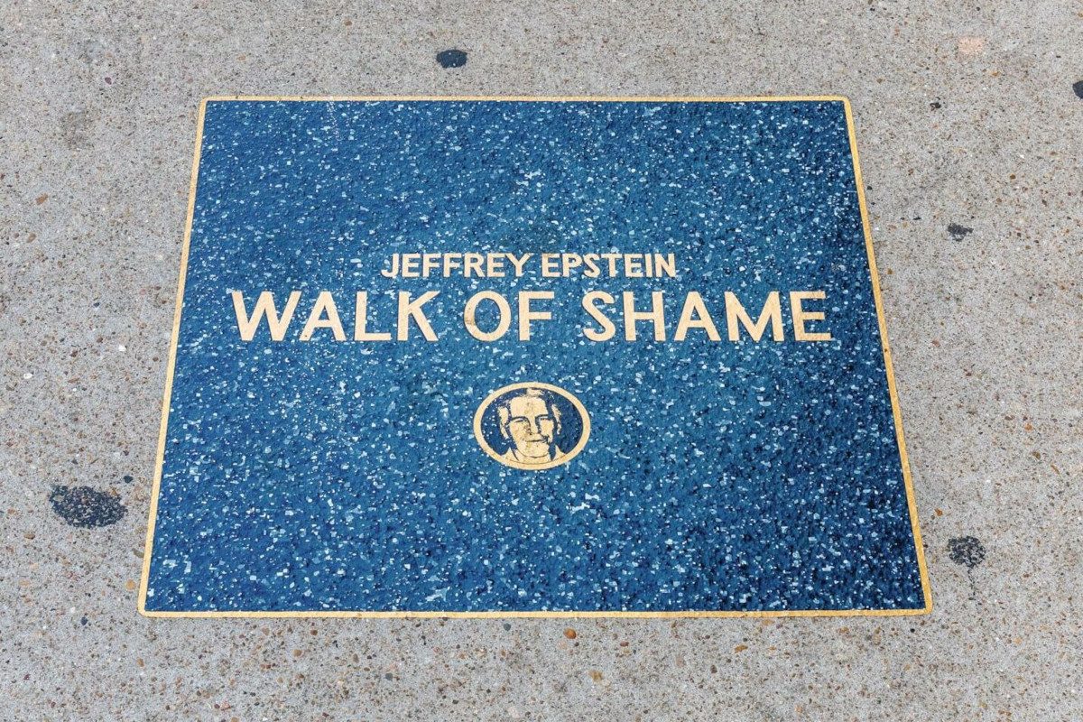 ‘Walk of Shame’ stars were laid around Austin, Texas at the 2026 SXSW Conference and Festival 