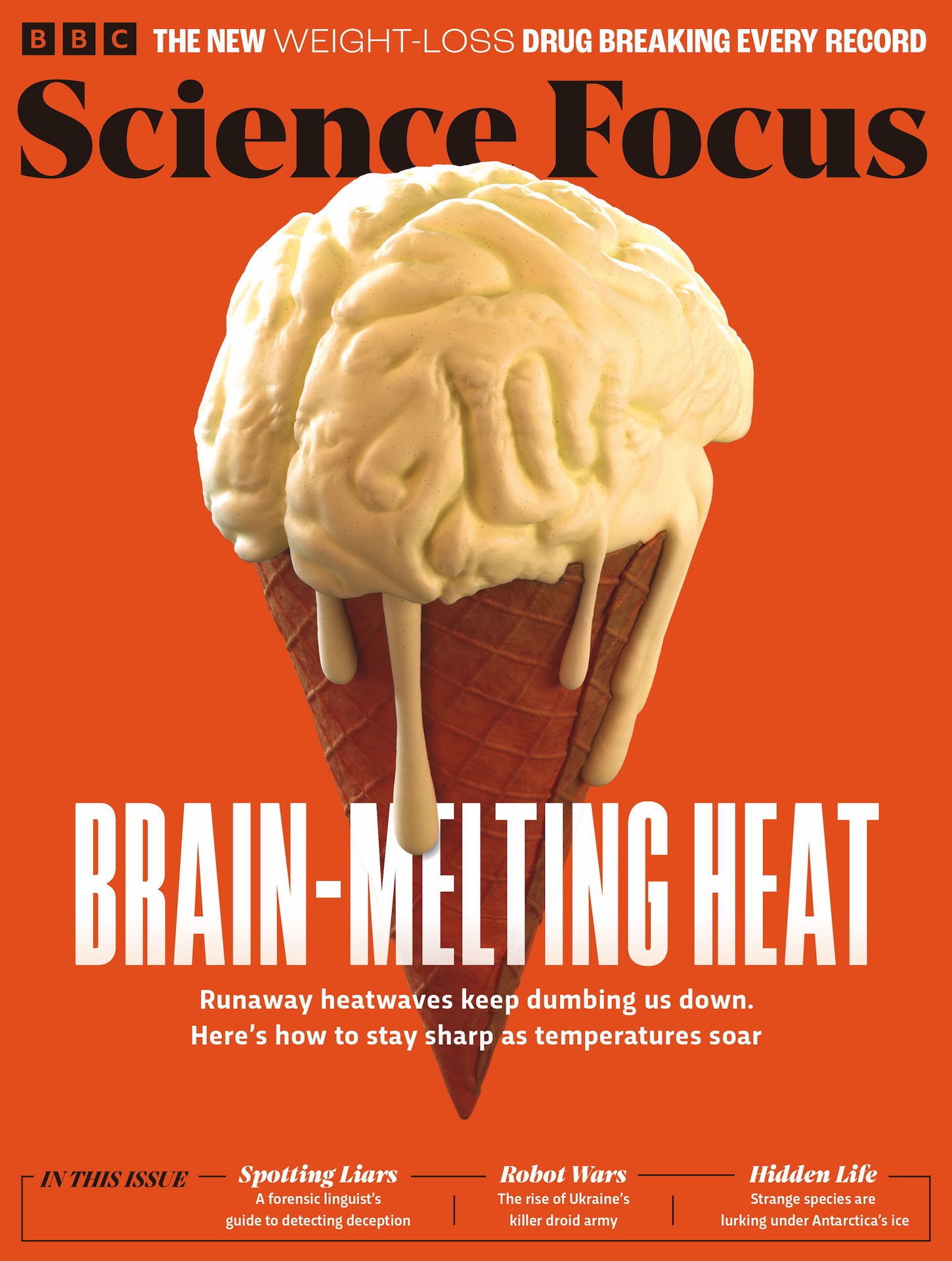 The front cover of issue 436 of BBC Science Focus magazine