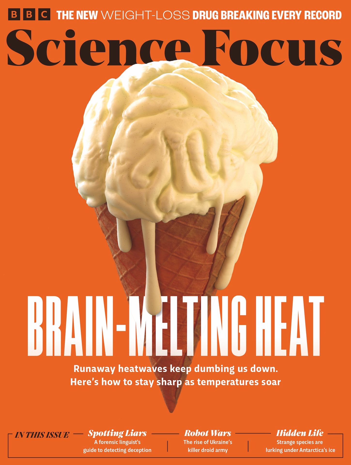 The front cover of issue 436 of BBC Science Focus magazine