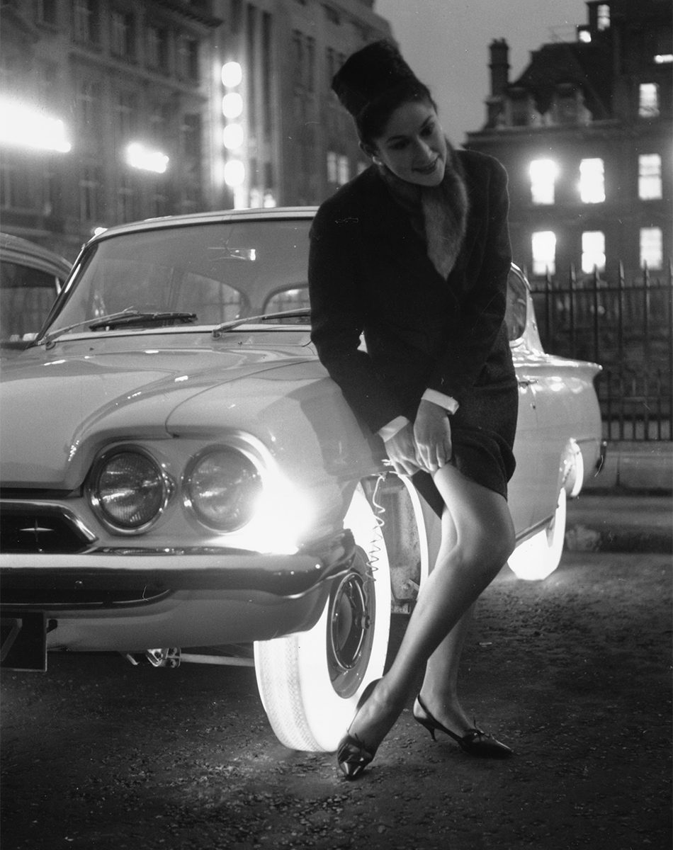 Innovative illuminated tires for a captivating driving experience.