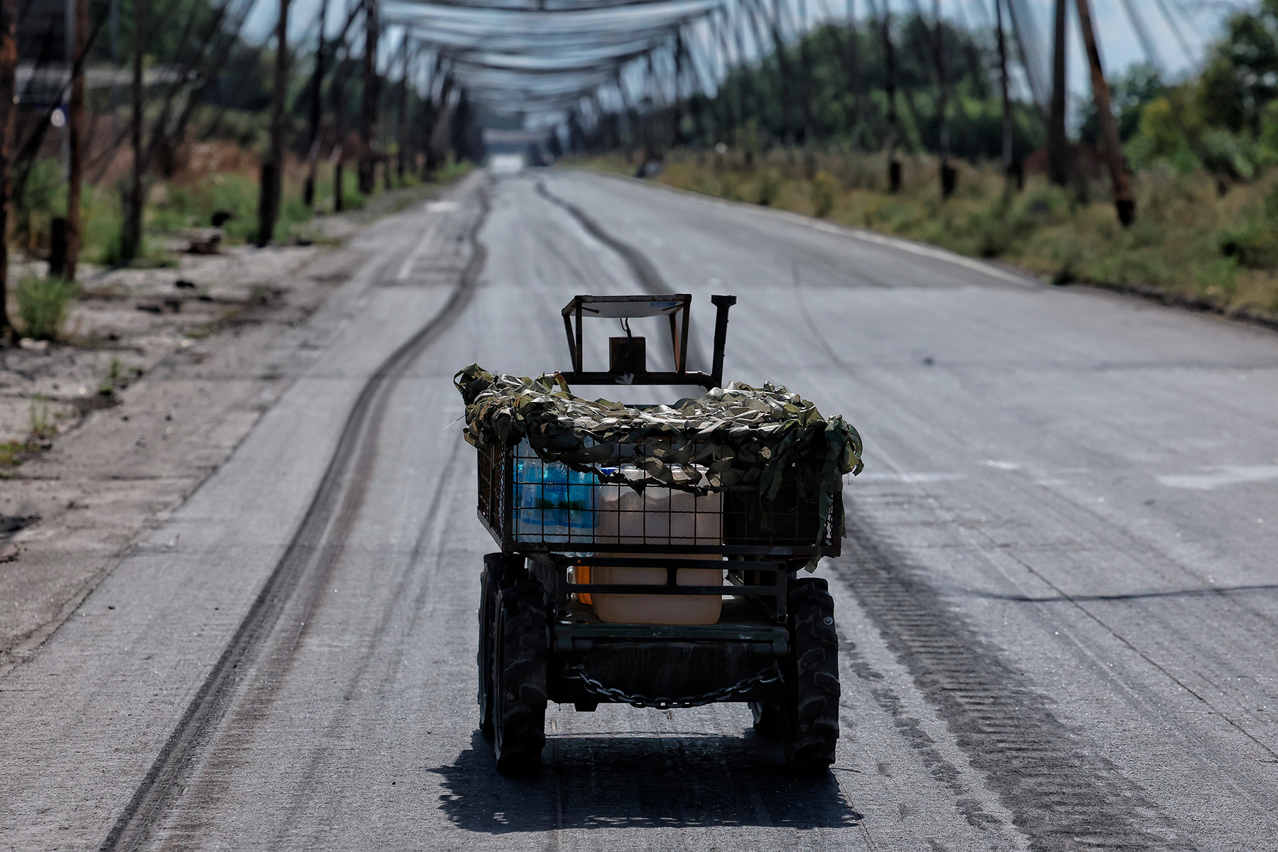 robot delivering supplies