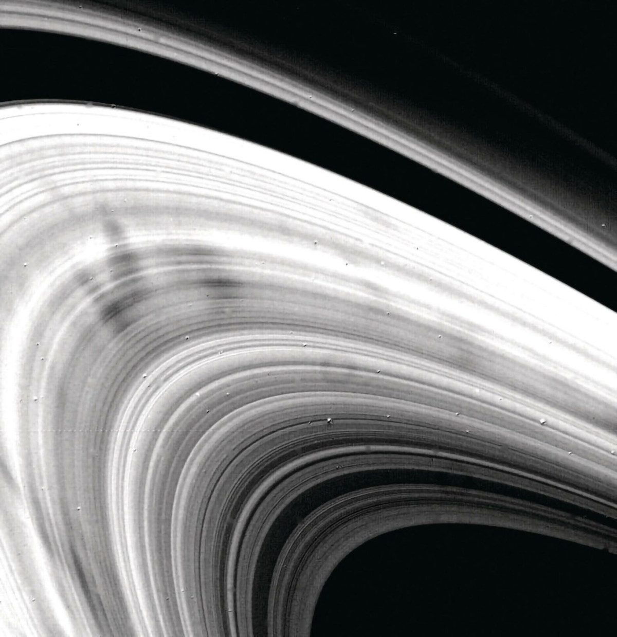 Image of Saturn's rings