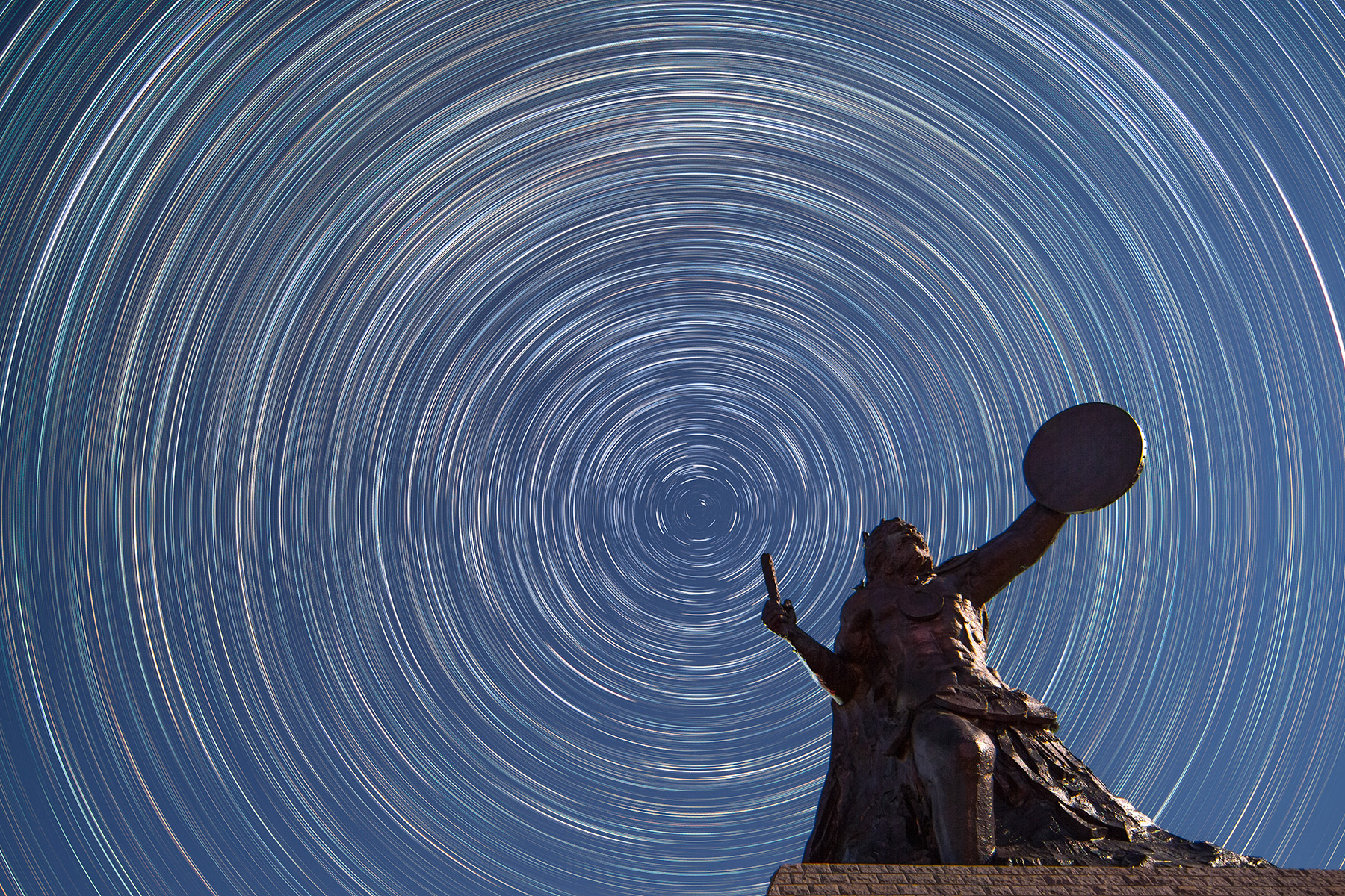 Star trails