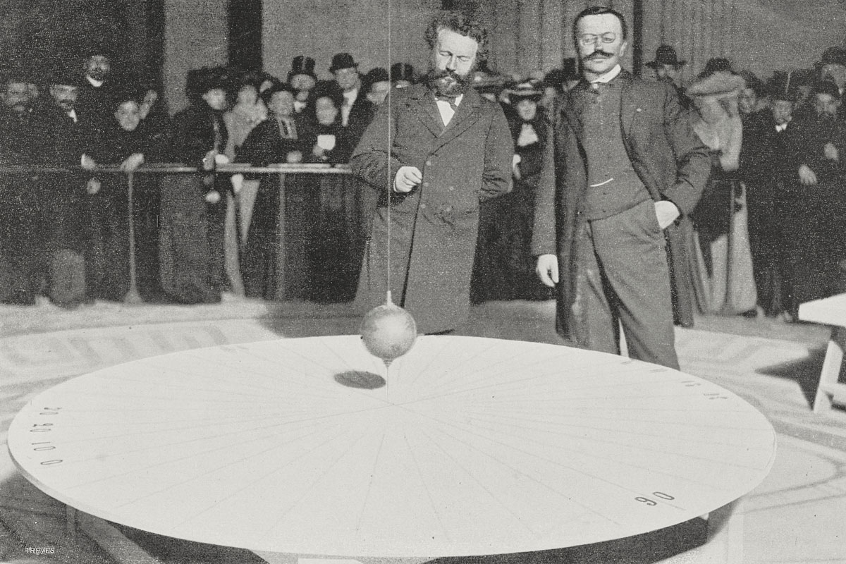 Foucault's pendulum at Pantheon in Paris