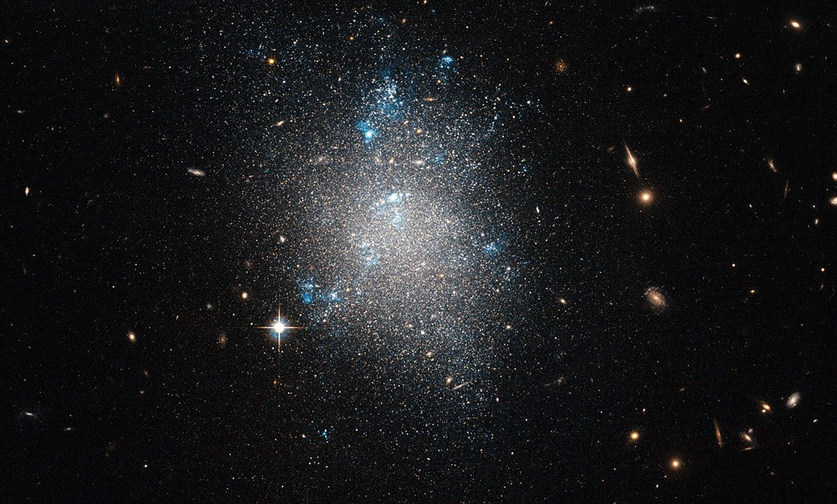An archetypal dwarf galaxy, NCG-5477