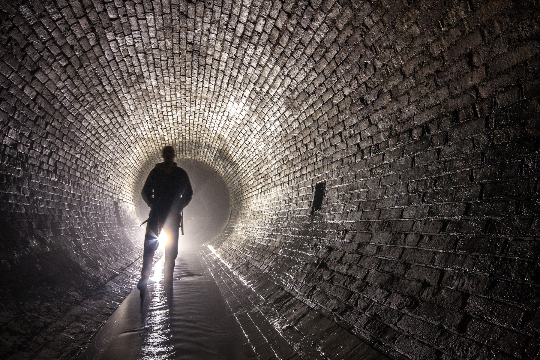London sewer drain