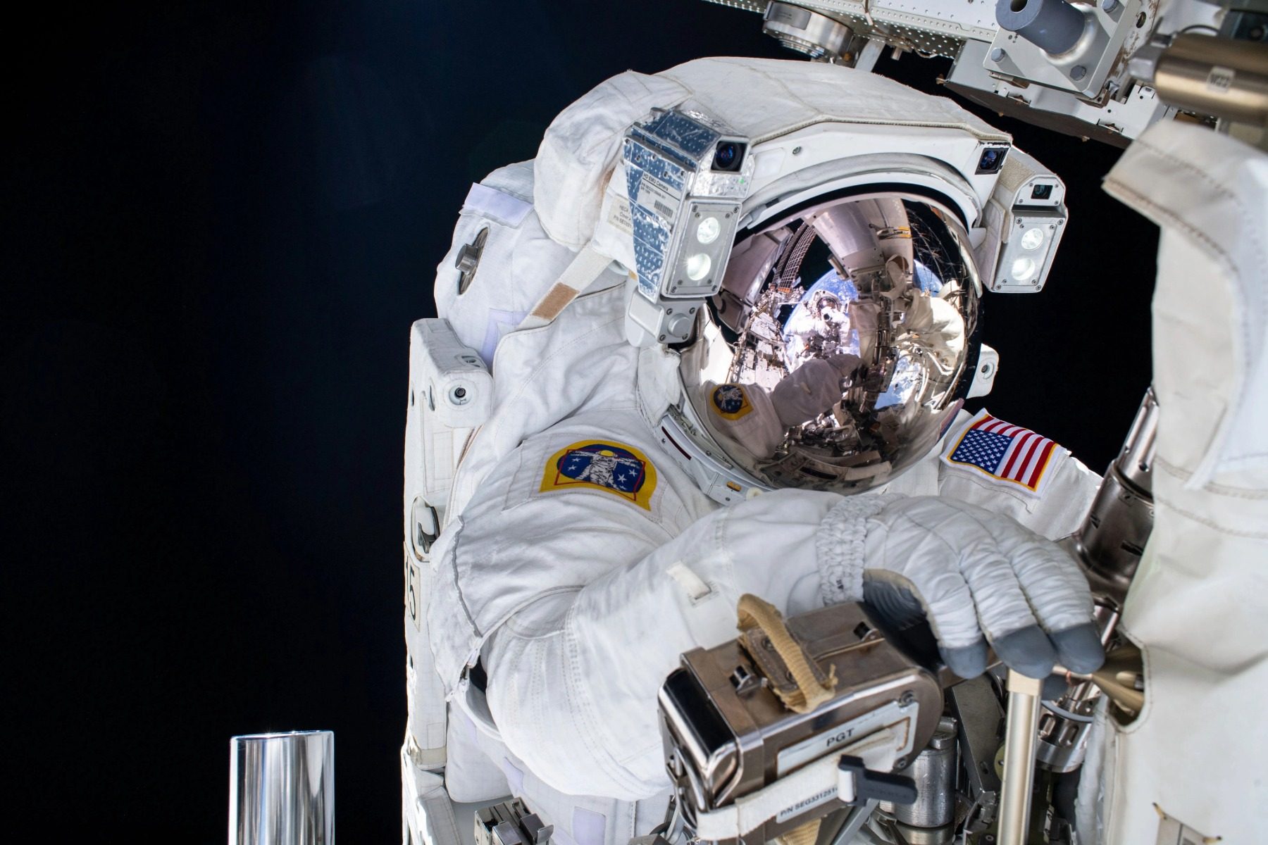 Astronaut on a spacewalk