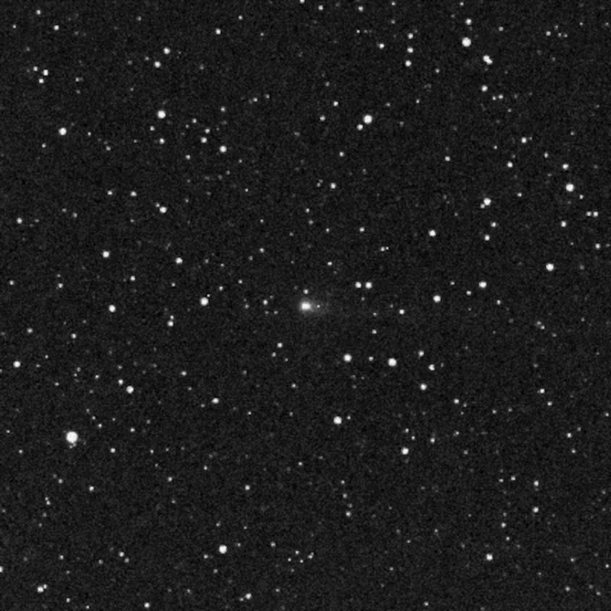 The clearest images of 31/ATLAS came from the Navigation Camera (NavCam) of ESA’s Jupiter Icy Moons Explorer (Juice). NavCam had a much closer view of 31/ATLAS, from a different angle to Earth-based telescopes
