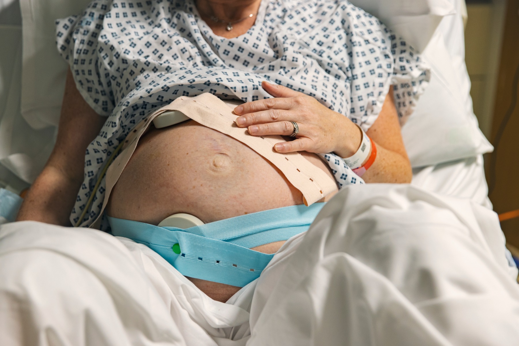 Woman in labour